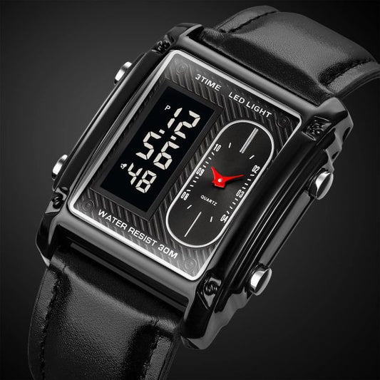 Original Skmei 1868 Luxury Men’s Watch – Digital & Analog Wristwatch with New Stylish Design (Without Box)