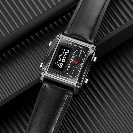 Original Skmei 1868 Luxury Men’s Watch – Digital & Analog Wristwatch with New Stylish Design (Without Box)