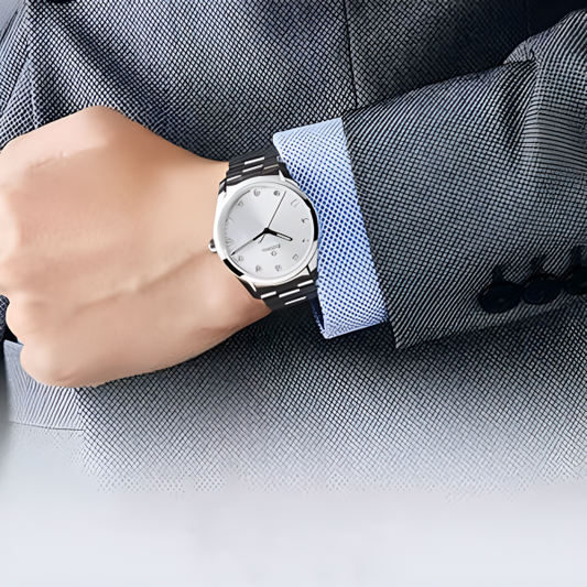 Rado Men’s Formal Wristwatch – Premium Stainless Steel Chain Luxury Watch with Box