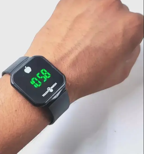 Men’s & Women’s Touch Smart LED Digital Watch – Stylish Square Wristwatch (Random Color, Without Box)